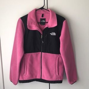 Pink North Face Denali Jacket